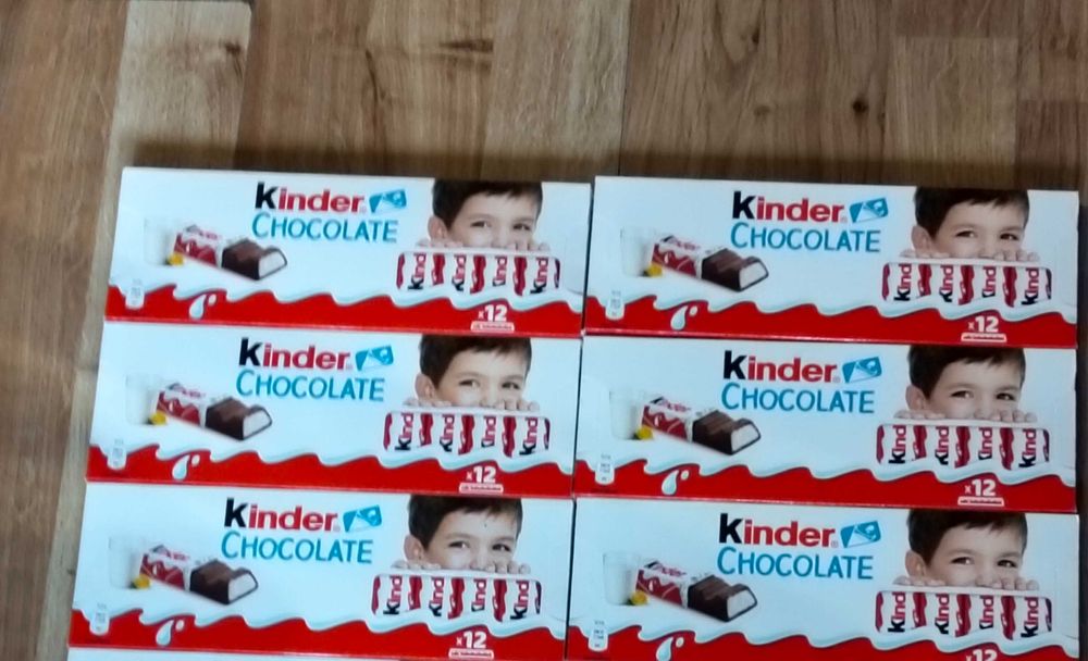 Czekoladki Kinder plus Prince polo