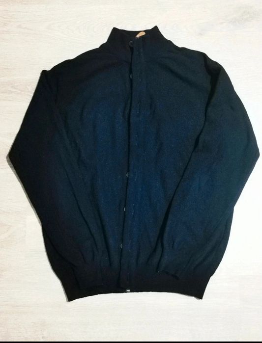 Sweter kardigan rozpinany wełniany Westbrook rozmiar XL