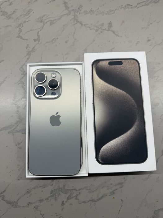 Iphone 15 pro 128 GB naturalny tytan