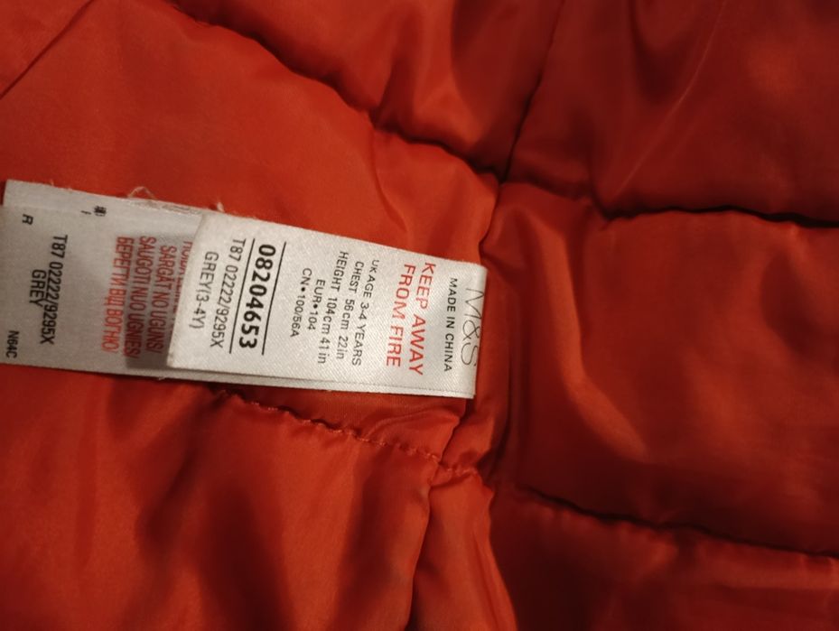 Kurtka zimowa Marks Spencer 98-104