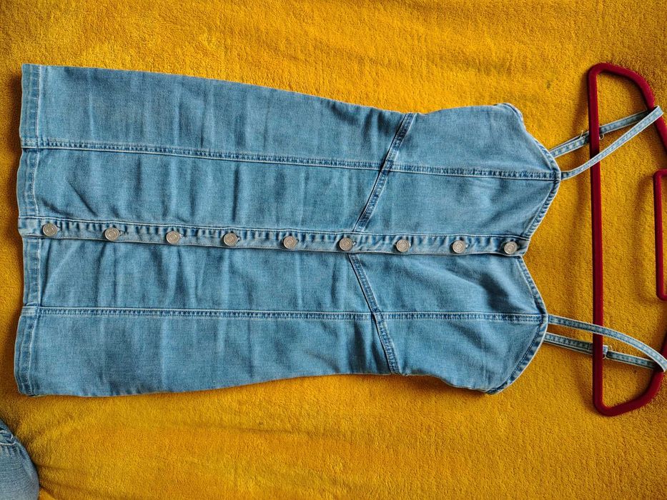 Sukienka jeansowa missguided r.36