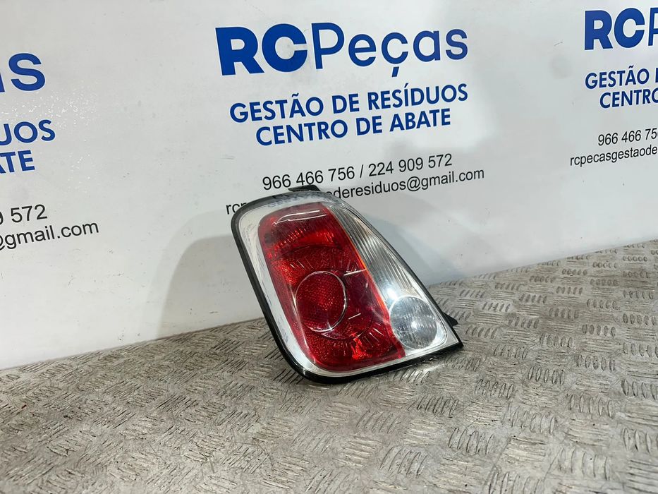 Farolim Original Esquerdo Tras Traseiro Fiat 500 312 27043101 2007 -