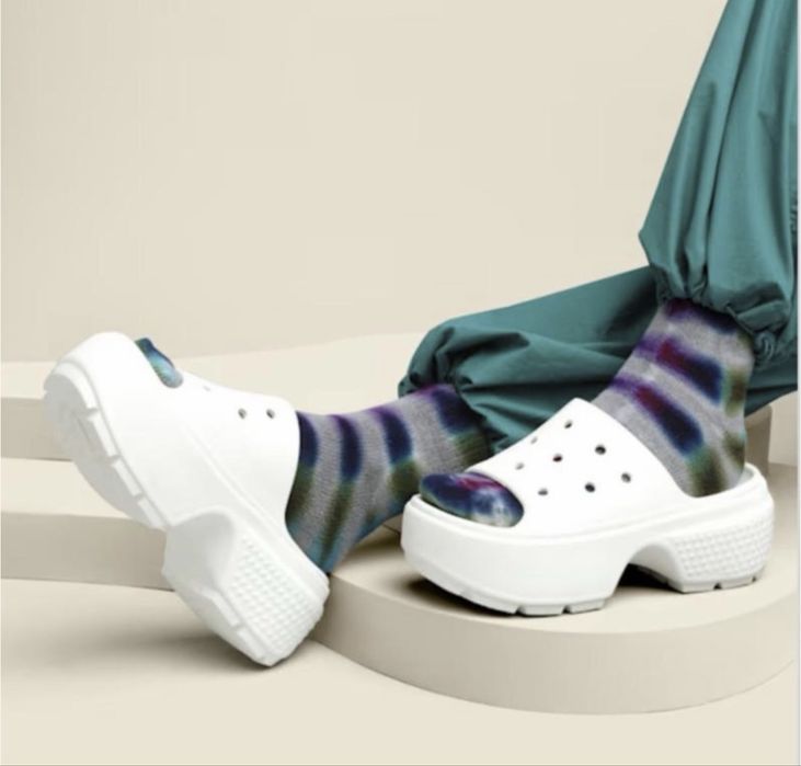 Продам кроксы crocs stomp slide 27см.