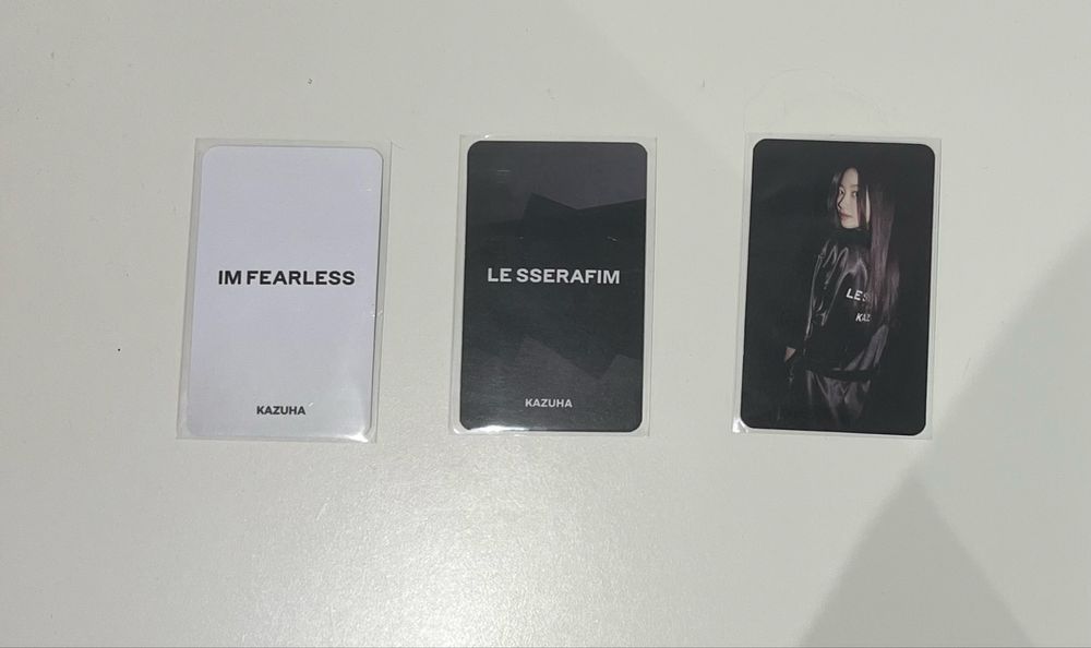 Photocards Kpop (Le Sserafim)