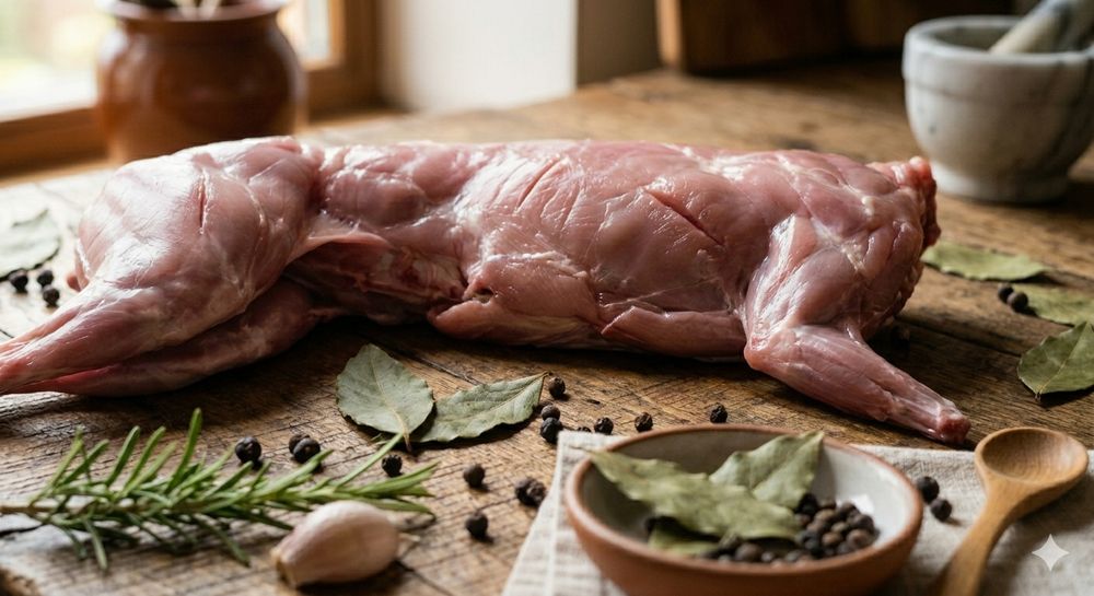 Свіжа кролятина з ферми