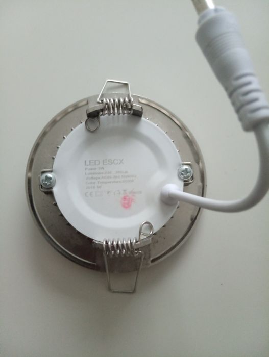 Foco Led 3w com transformador