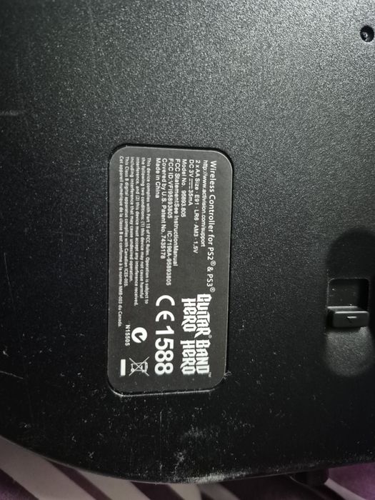 Gitara / Kontroler Guitar hero 5 + odbiornik