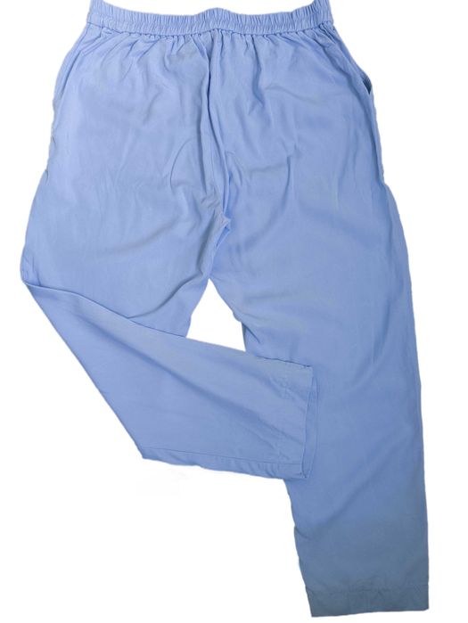 Брюки чинос свободного силуэта укороченной длины цвет веджвуд