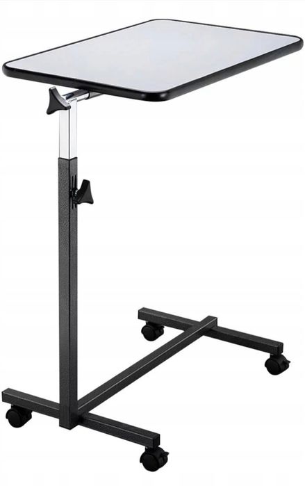 Stolik przyłóżkowy na kółkach z regulacją