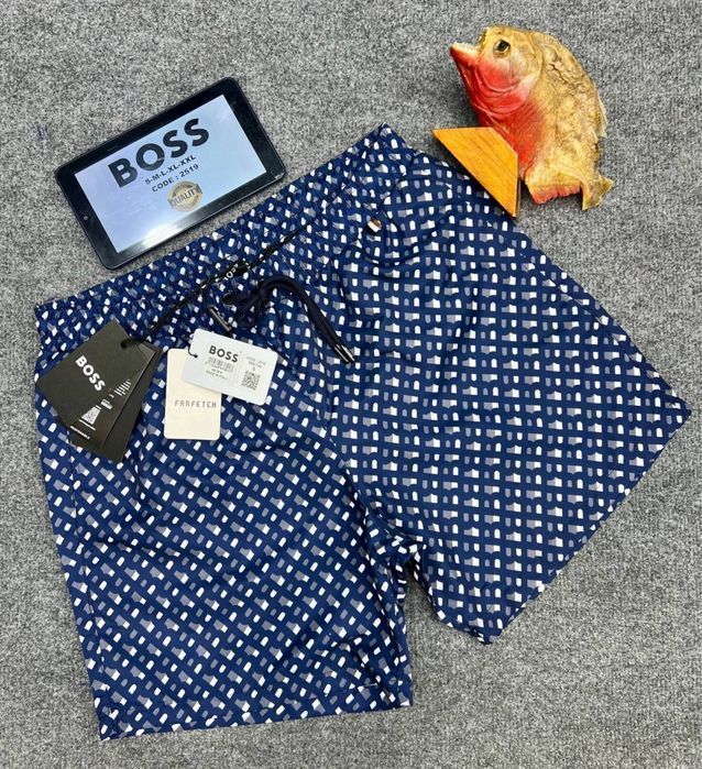 MOSCHINO шорты синие салатовые пляжные для бассейна спортивные