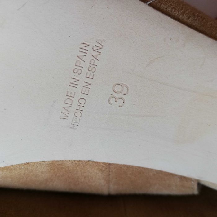 eleganckie czółenka zamszowe szpilki OFFICE 39 skórzane