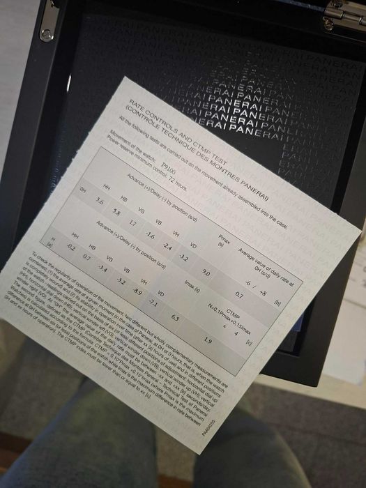 Panerai Luminor 1950 PCYC 3 Days Chrono Flyback PAM00653 Limited 500