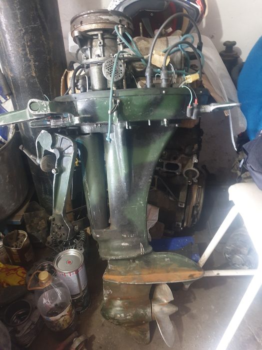 Бензиновий мотор катера човна бензиновий 25