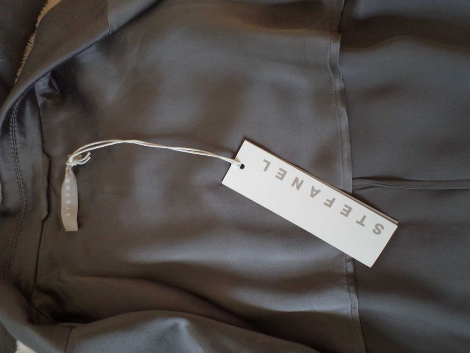 Cudny nowy żakiet z cienkiego jedwabiu r.S Stefanel