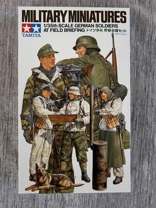 Tamiya 35212 Figurki German Soldiers model do sklekenia