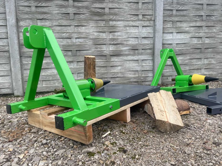 Łuparka do drzewa / drewna na wałek wom świder 120mm