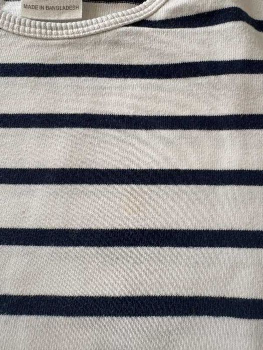 Bluzeczka Zara r.116, długi rękaw, paski
