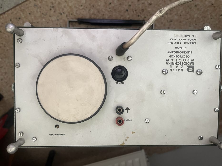 Oscyloskop ST-509A Radiotechnika