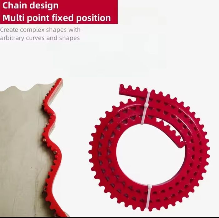 Гнучкий шаблон / вирізання кривих для фрезера / фігурне фрезерування