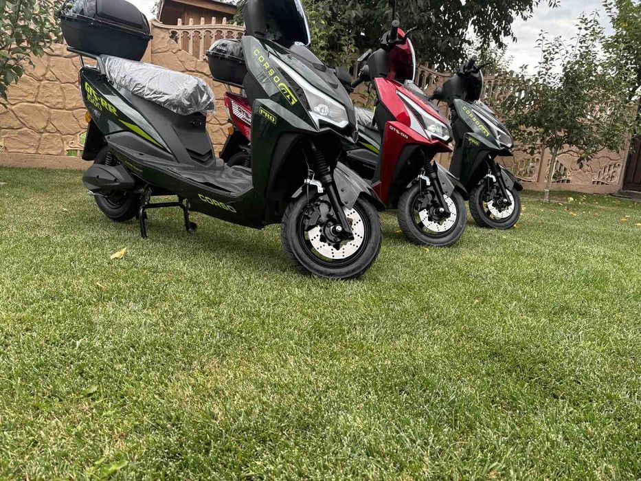 Електроскутер Corso GTS RR 2000W 72V/32Ah на літій-іонна  БАТАРЕЇ.