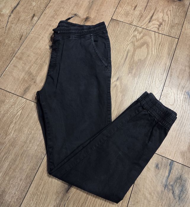 Spodnie joggery materiałowe męskie Big Star