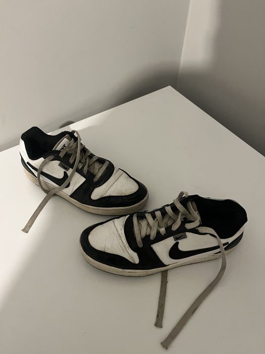 Oryginalne Nike Court Vision Low – r. 40,5 (25,5 cm) | Czarno-białe | AQ1774-102