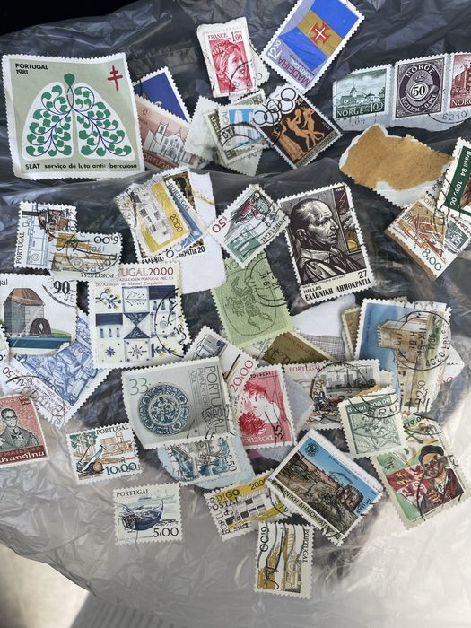 Colecao de Selos Diversos e Raros  - Vintage