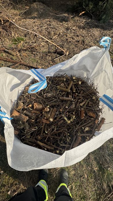 Zrębka drzewna / materiał z rębaka w Big Bagu 1 m³
