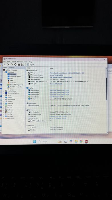 Ноутбук Lenovo ThinkPad e550