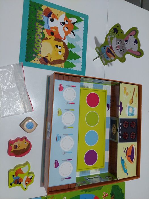 Gra planszowa na jagody trefl baby