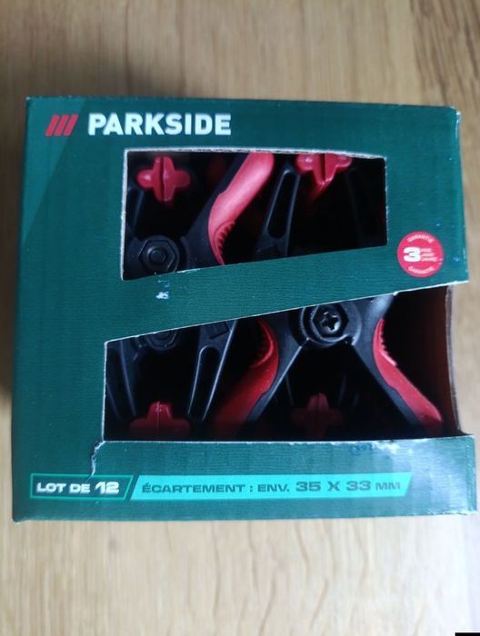 Набори струбцин, затискачів, зажимів parkside Німеччина