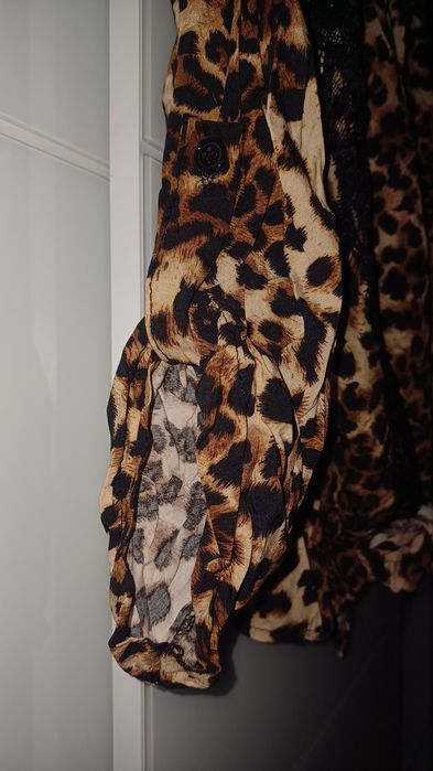 Bluzka koszula panterka