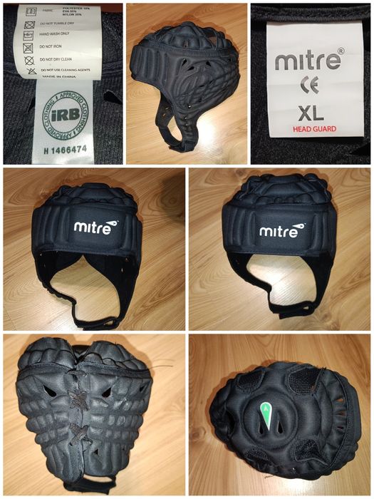 Регбійний шолом Mitre. Захисні футболки