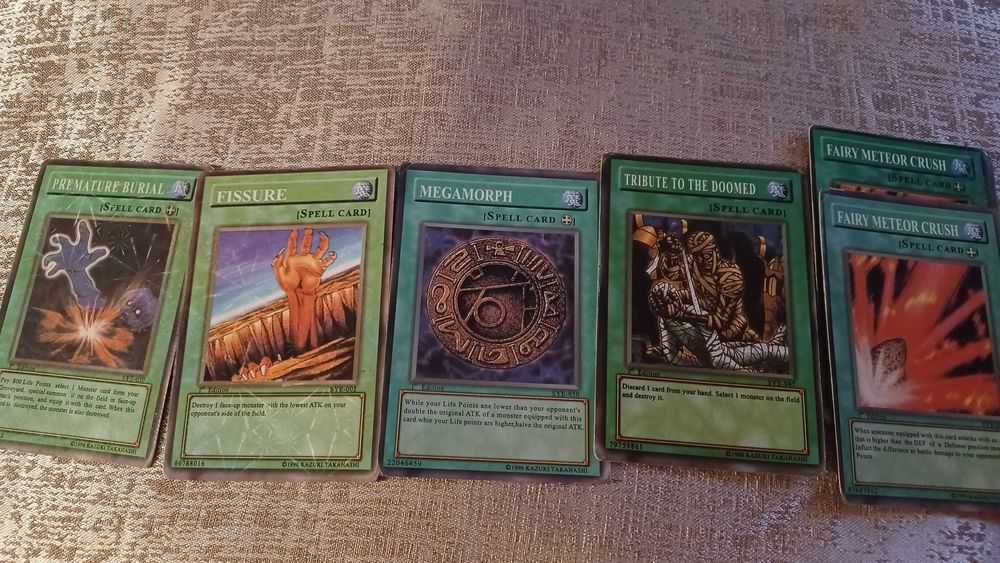 Cartas YU GI Oh spell