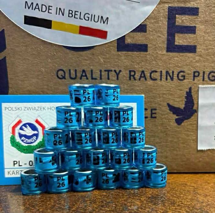 Obrączki Polskie 2026 FCI - Obrączki dla gołębi