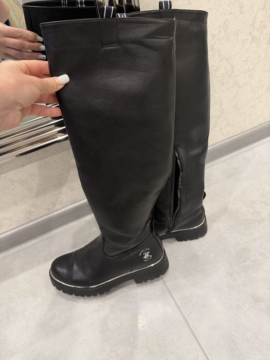 Ботфорти високі чорні