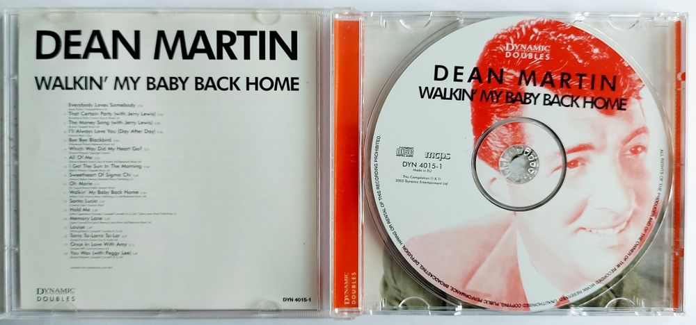 Dean Martin Walkin' My Baby Back Home 2003r
