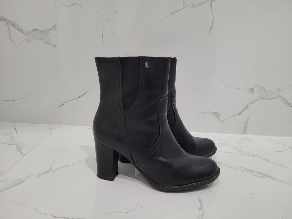 Czafne botki rozmiar 39