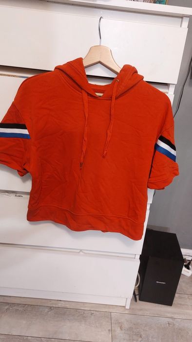 Bluza z krótkim rękawem Bershka