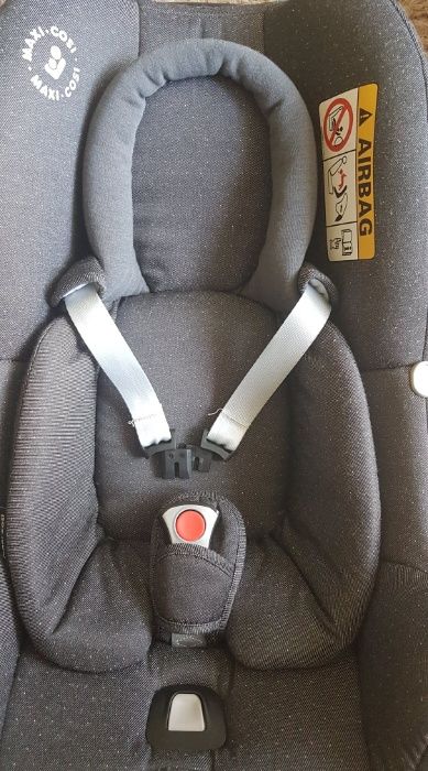 Fotelik samochodowy maxi cosi 0-13 dla niemowląt szary