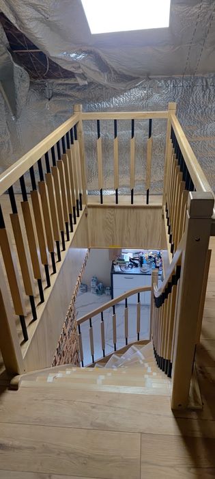 Tarasy z drewna balustrady