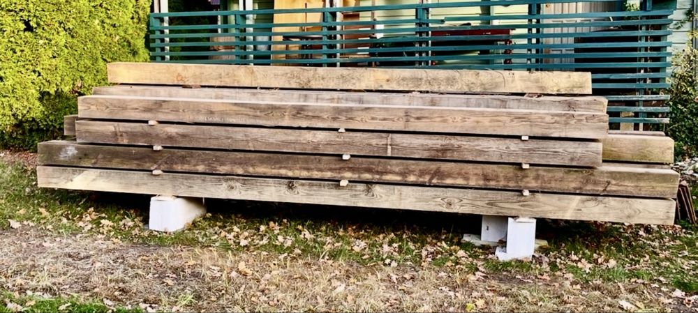 Bale sosnowe na konstrukcję 2 m3 sezonowane