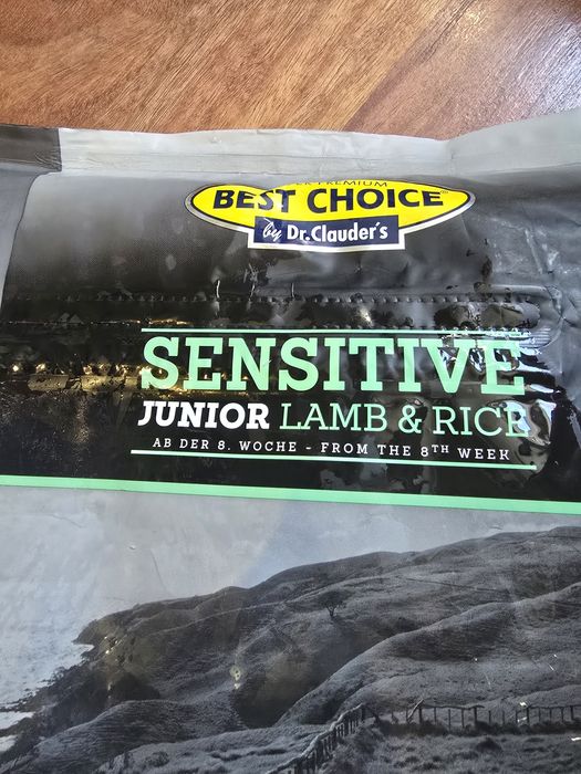 Корм для собак Dr Clauder's Sensitive Junior lamb & rise ягнегок/рис 4 кг доктор клаудерс