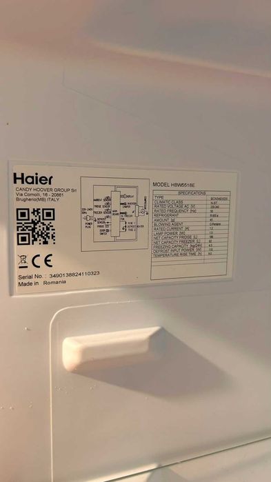 Frigorífico de Encastrar Haier HBW5518E