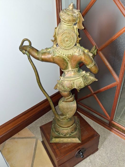 estatua deusa Indiana em Bronze