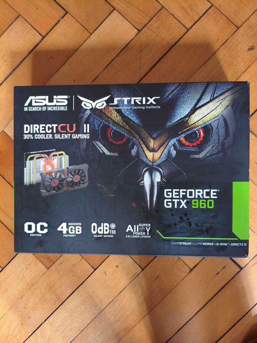 Asus Strix GTX 960 4GB (Wersja 4GB RAM) | 100% Sprawna