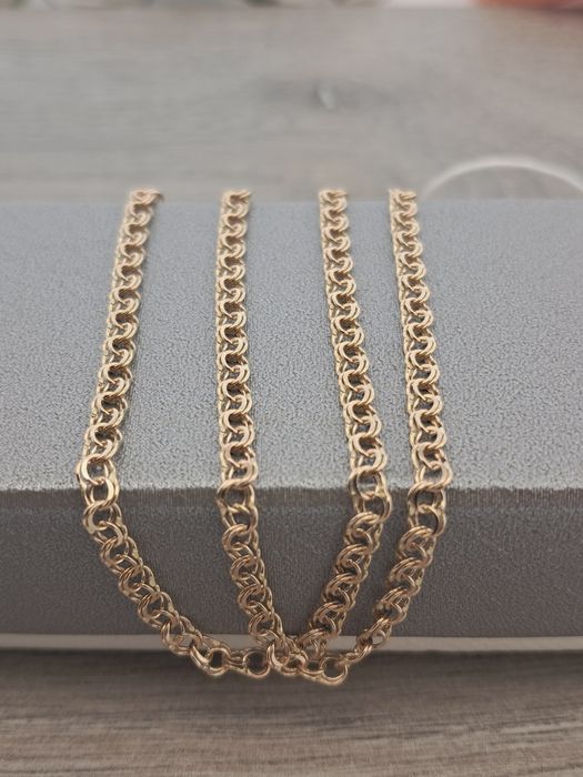 ‼Золотая цепочка цепь 4,71 гр 55 см Золото 585*Золотий ланцюг