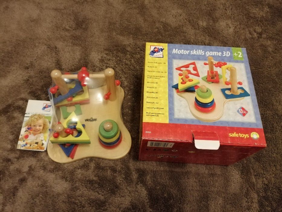 zabawka drewniana Motor skills game 3D NOWA