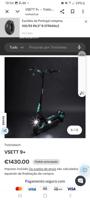 Trotinete vesset9+