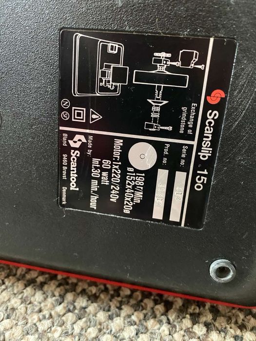 Точильний станок для вологого та сухого заточення